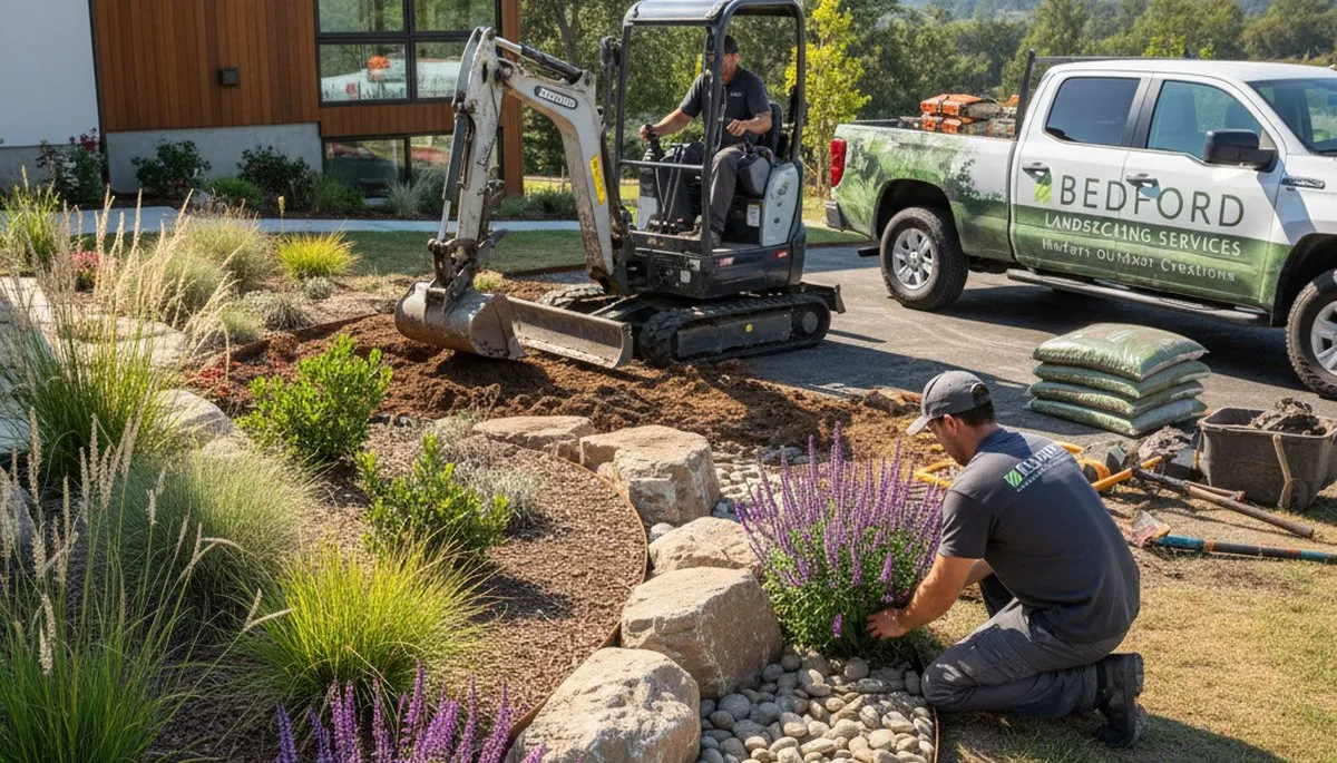 Landscaping services in Bloomington, IN for residential and commercial properties