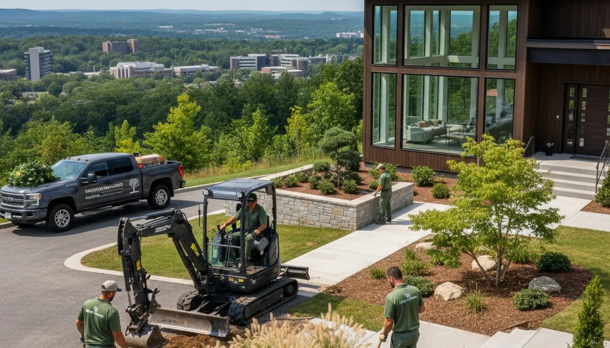Landscaping services in Bloomington, IN for residential and commercial properties