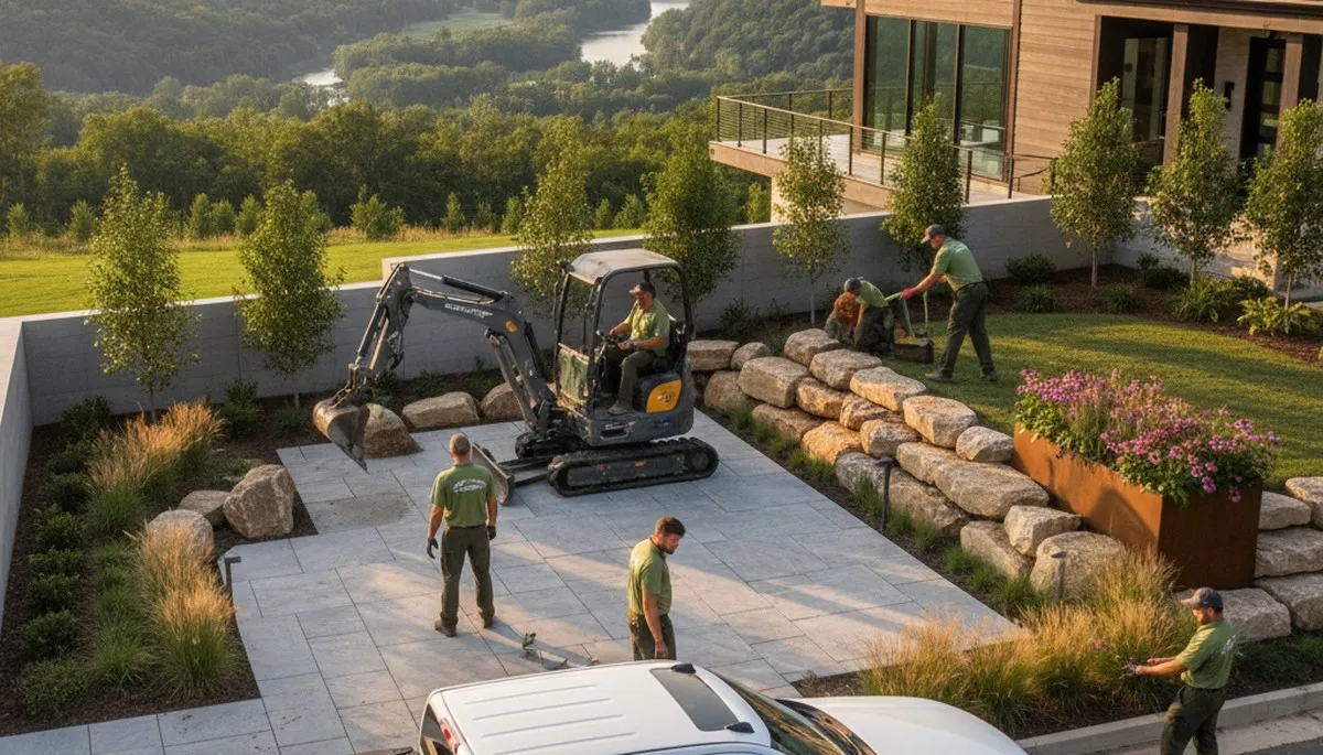 Landscaping service in Bloomington, IN for residential and commercial outdoor property care
