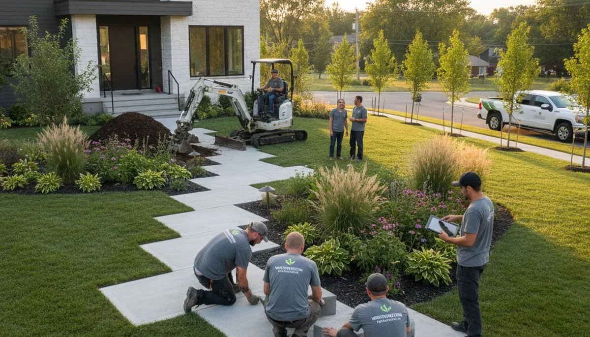 Bloomington, IN landscaping services for residential and commercial properties